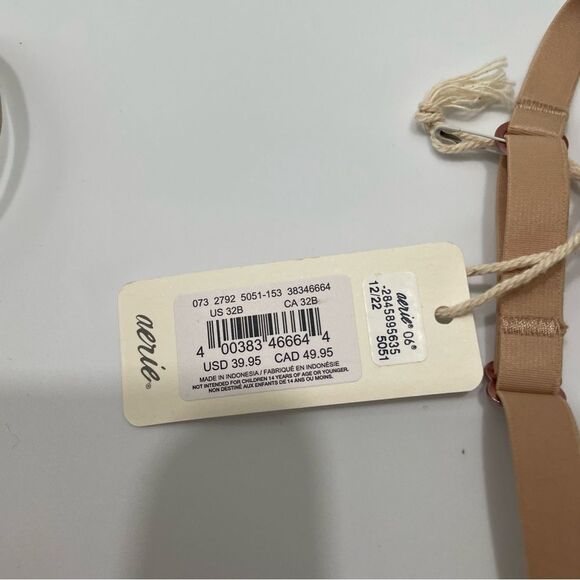 NWT Aerie Smoothez Full Coverage Unlined Bra in Sands Size 32B - Picture 5 of 8